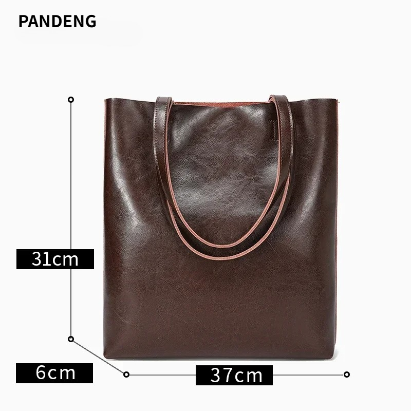 Bolsos de Cuero Vacuno Natural - Women Hand Bags For Office reseña y precio