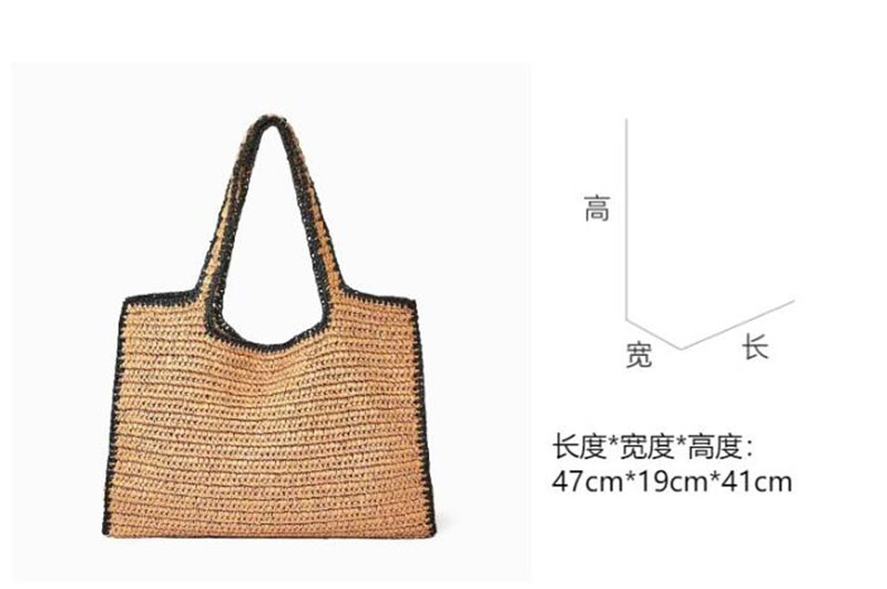Bolsos de mano tejidos de paja - Women'S Raffia Bags reseña y precio