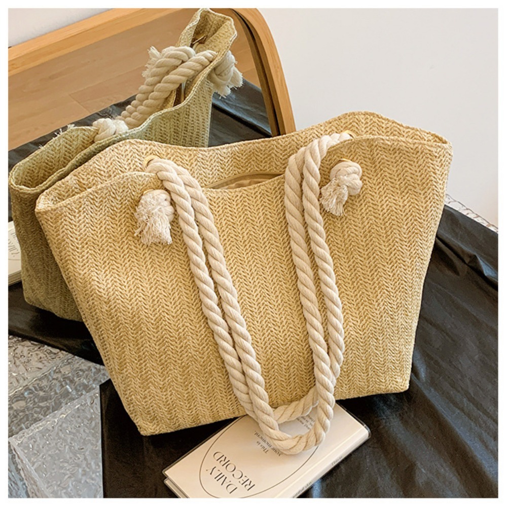Bolsa de Playa de Verano, Gran - Women'S Raffia Bags reseña y precio