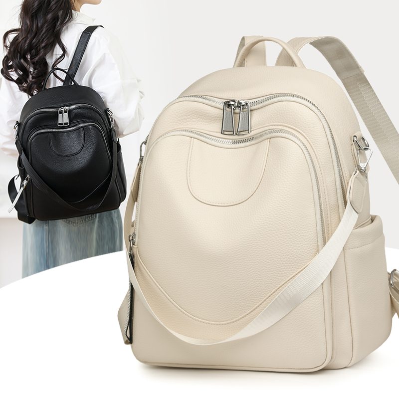 Mochila de cuero de gran capac - Women Bags Ru reseña y precio