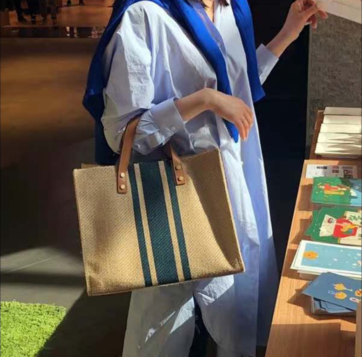 Bolsa de Lona a Rayas 2026, Nu - Women Hand Bags For Office reseña y precio